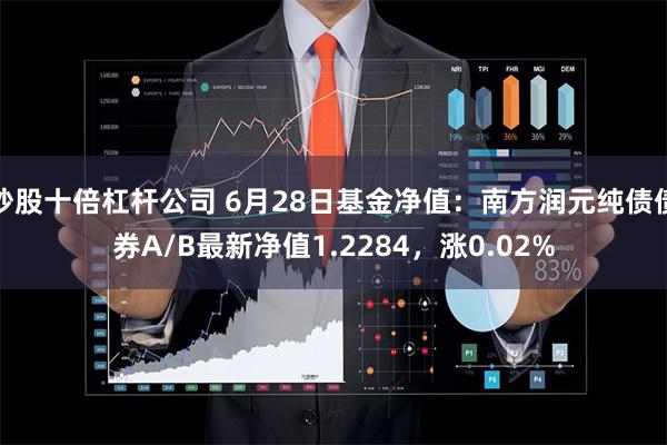 炒股十倍杠杆公司 6月28日基金净值：南方润元纯债债券A/B最新净值1.2284，涨0.02%