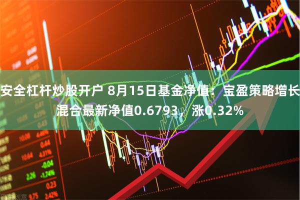 安全杠杆炒股开户 8月15日基金净值：宝盈策略增长混合最新净值0.6793，涨0.32%