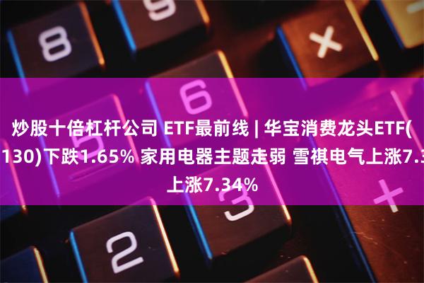 炒股十倍杠杆公司 ETF最前线 | 华宝消费龙头ETF(516130)下跌1.65% 家用电器主题走弱 雪祺电气上涨7.34%