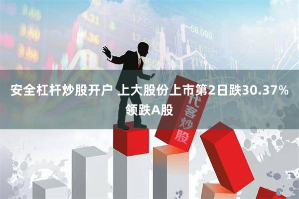 安全杠杆炒股开户 上大股份上市第2日跌30.37%领跌A股